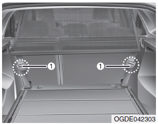 Hyundai i30. Barrier net (wagon)