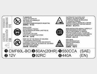 Hyundai i30. Battery