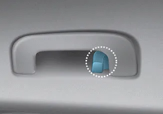 Hyundai i30. Clothes hanger