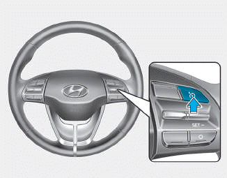 Hyundai i30. To set Cruise Control speed