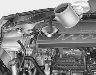 Hyundai i30. Engine oil