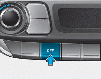 Hyundai i30. Fan speed control. Air conditioning. OFF mode