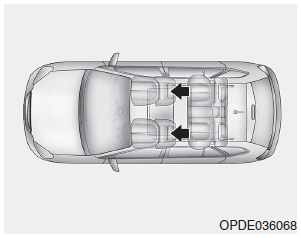 Hyundai i30. Front seat head restraints