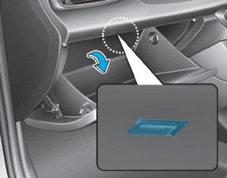 Hyundai i30. Glove box lamp, Luggage compartment lamp
