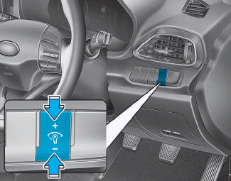 Hyundai i30. Instrument cluster control