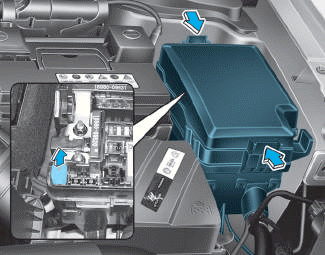 Hyundai i30. Instrument panel fuse replacement