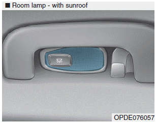 Hyundai i30. Interior light bulb replacement
