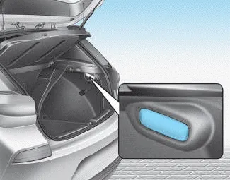 Hyundai i30. Glove box lamp, Luggage compartment lamp