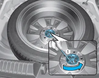 Hyundai i30. Jack and tools