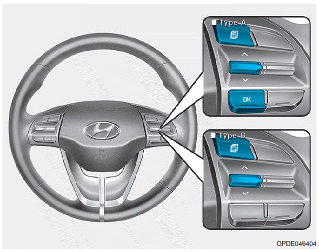 Hyundai i30. LCD Display