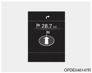 Hyundai i30. LCD display modes