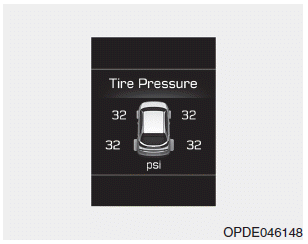 Hyundai i30. LCD display modes