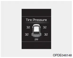 Hyundai i30. LCD display modes
