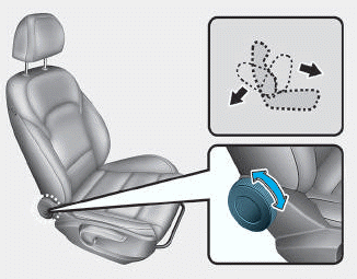 Hyundai i30. Manual adjustment