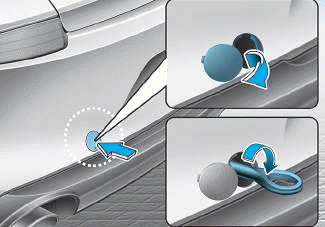 Hyundai i30. Removable towing hook