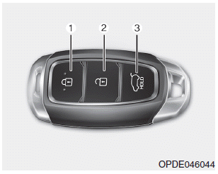 Hyundai i30. Smart key