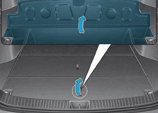 Hyundai i30. Luggage tray, Luggage side tray