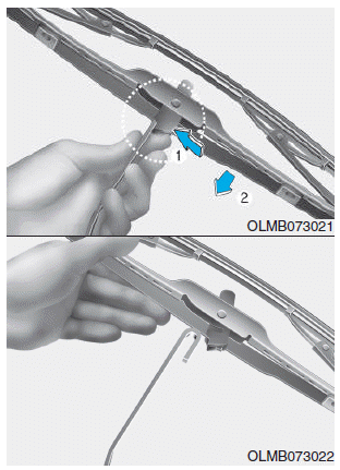 Hyundai i30. Wiper blades